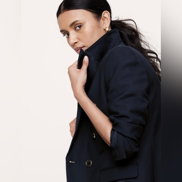 NWT! Banana Republic Black Captain’s Blazer - Multiple Sizes 💫 - Picture 4 of 14